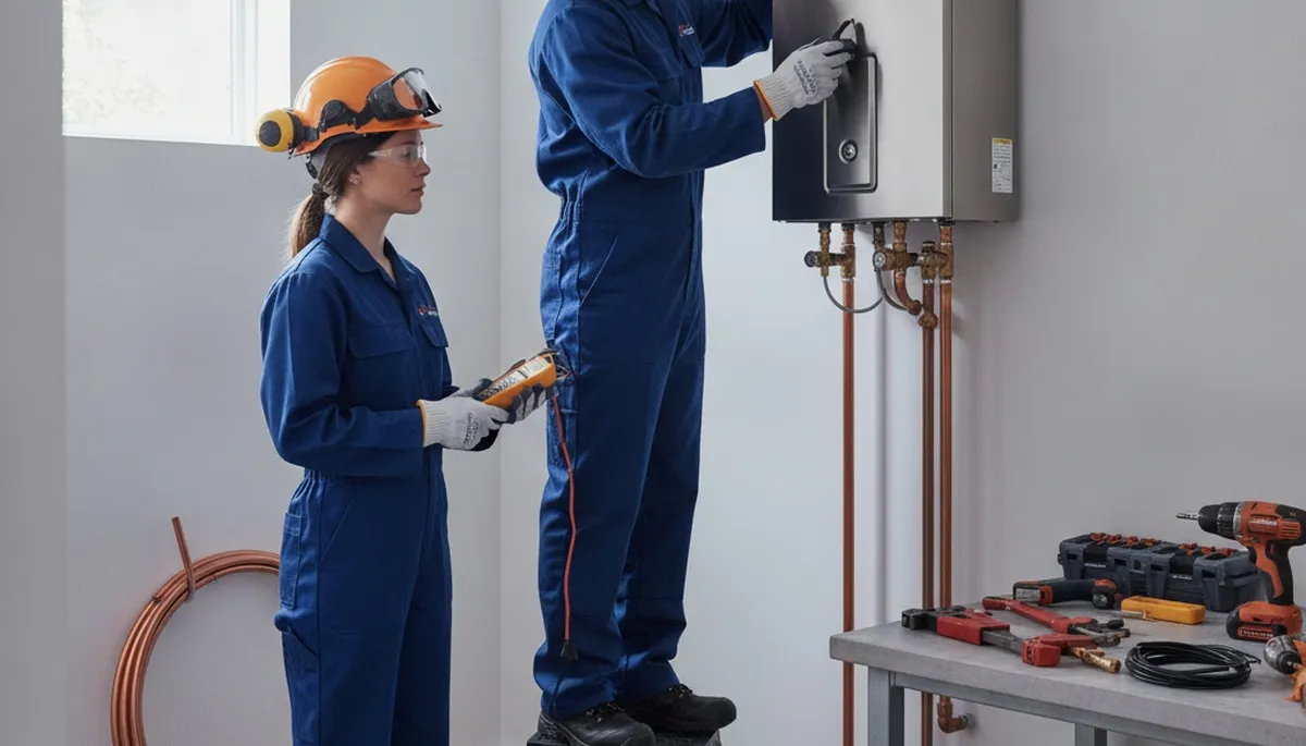 Tankless water heater installation and repair in Newton, MA for reliable on-demand hot water