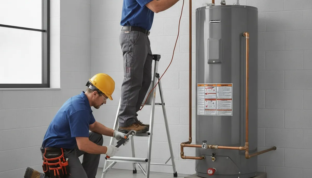 Water heater repair in Newton, MA by On Call Plumbers for reliable home plumbing service